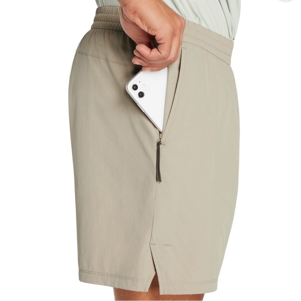 Men's Tan Shorts - Picture 2 of 6